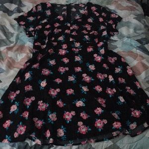 Charlotte Russe Plus Size V Neck Dress